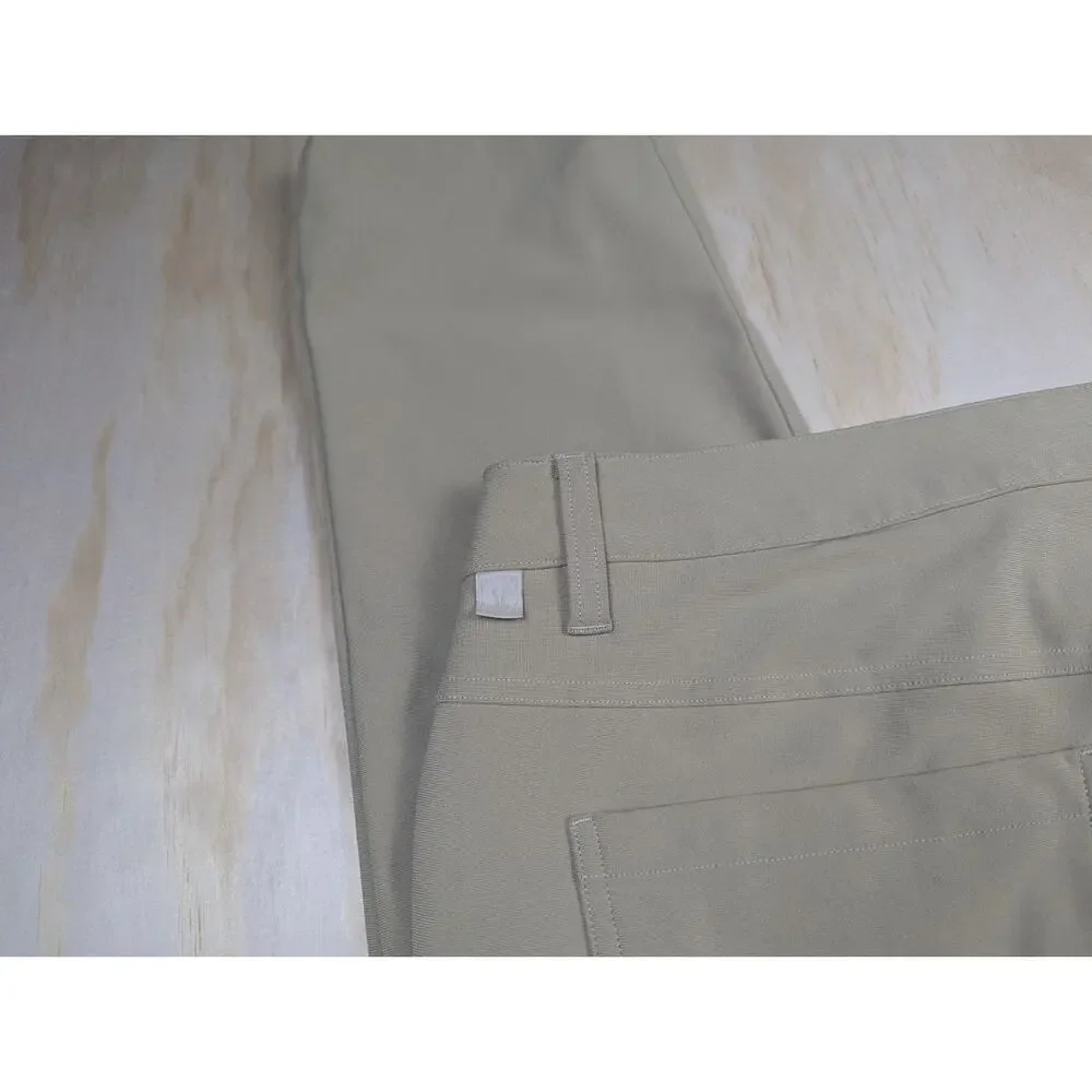 Lululemon Men's 34 ABC 5-Pocket Pant Khaki Tan Warpstreme Flawed